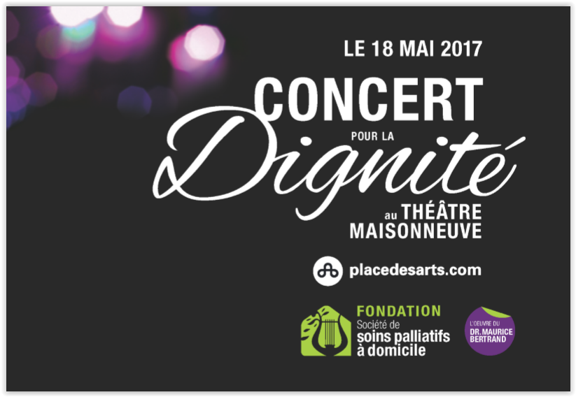 Concert pour la Dignité 2017, Théâtre Maisonneuve