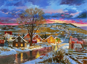 Démonstration du peintre Juan Christobal