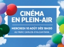 Cinéma en plein-air : Ouvert au public