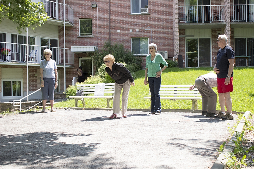 Pétanque extérieure