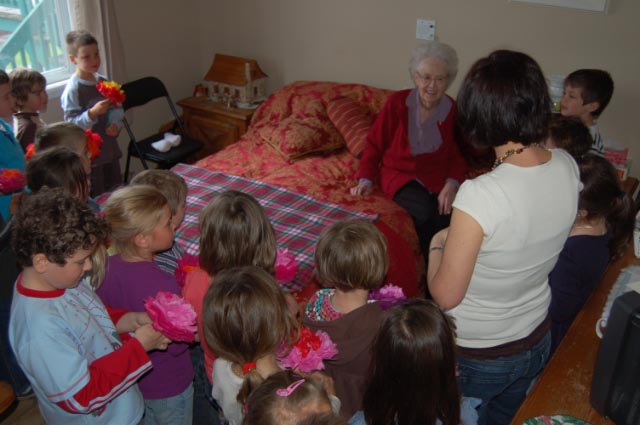 Visite d'écoliers