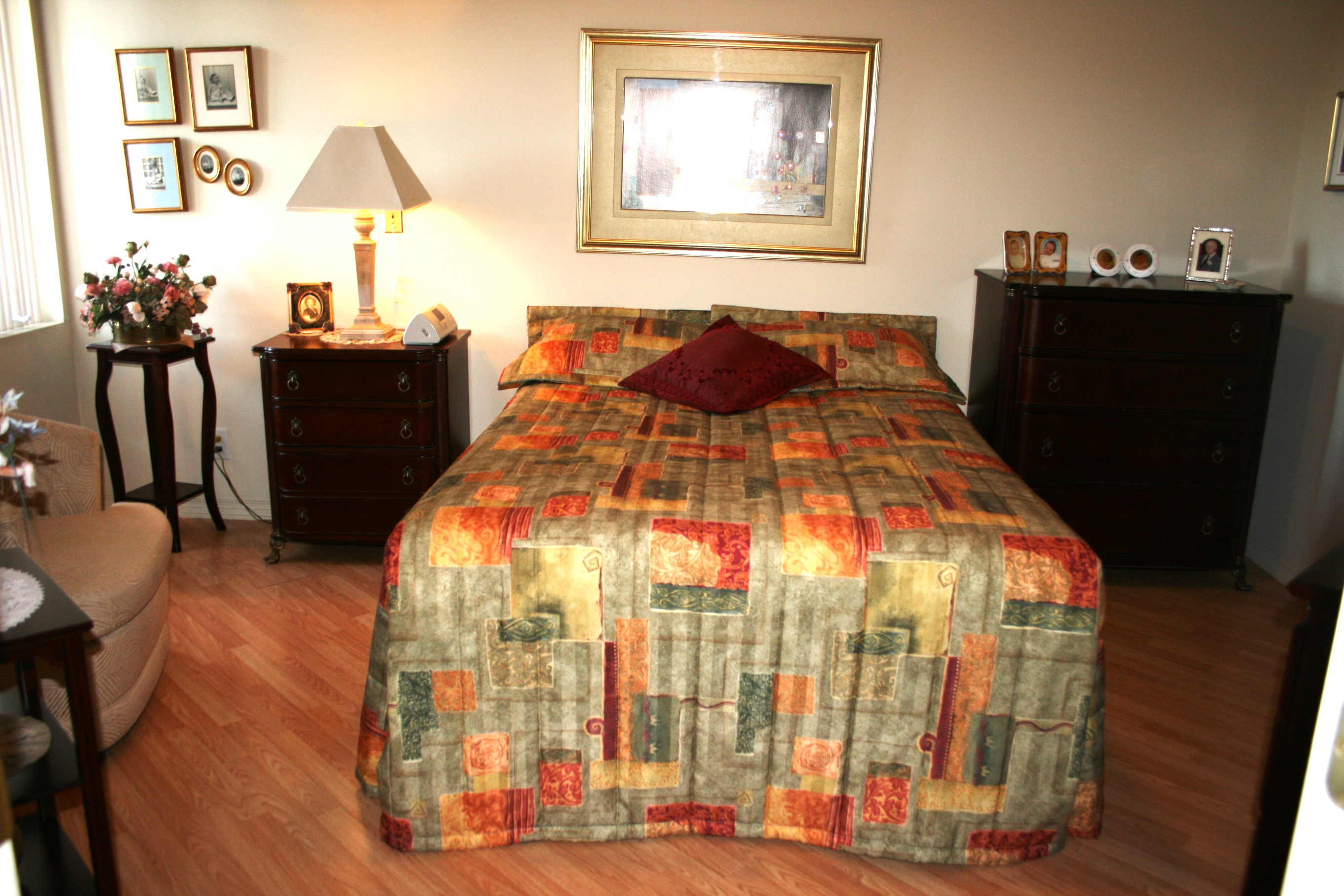 Unité modèle-chambre