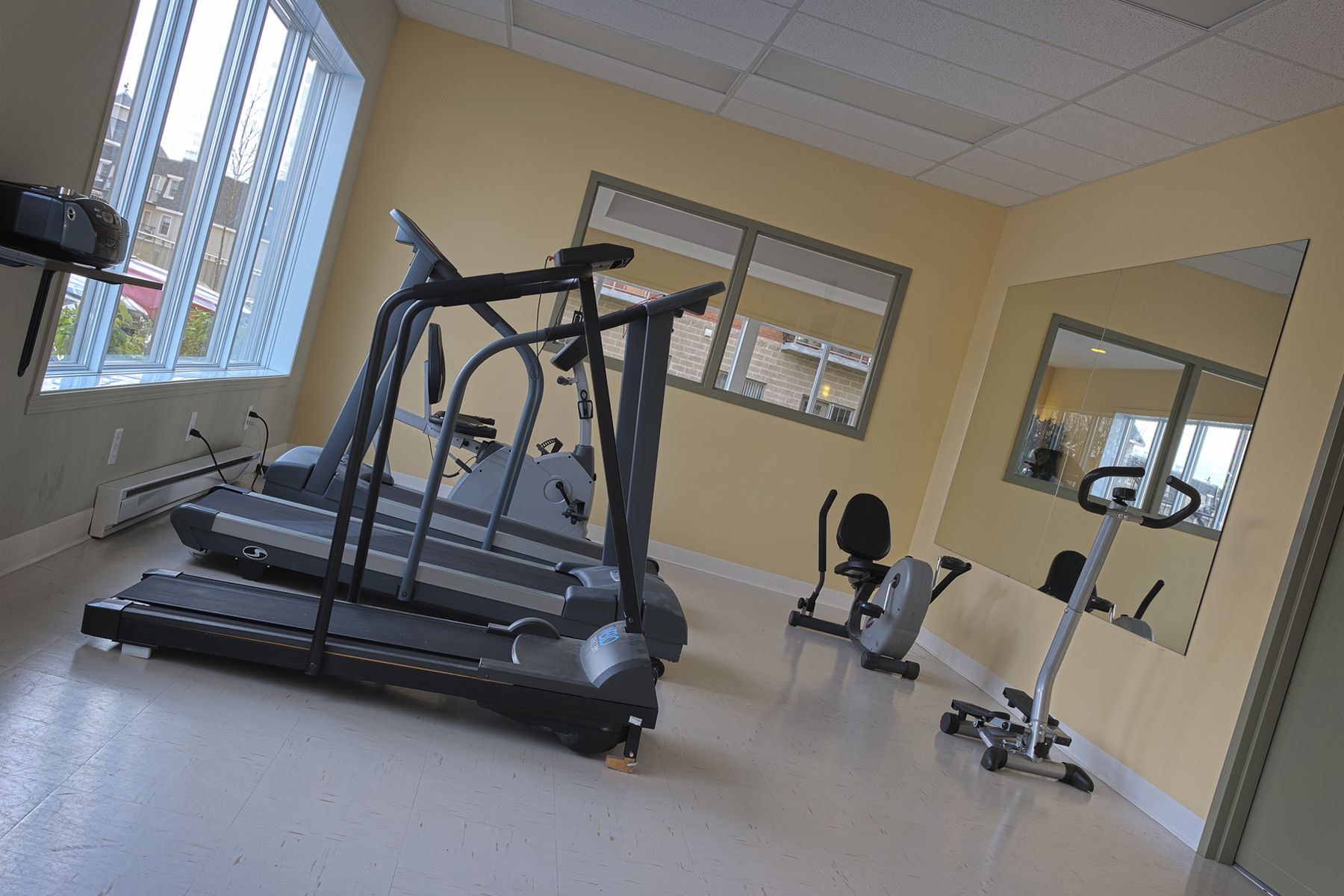 Salle d'entrainement