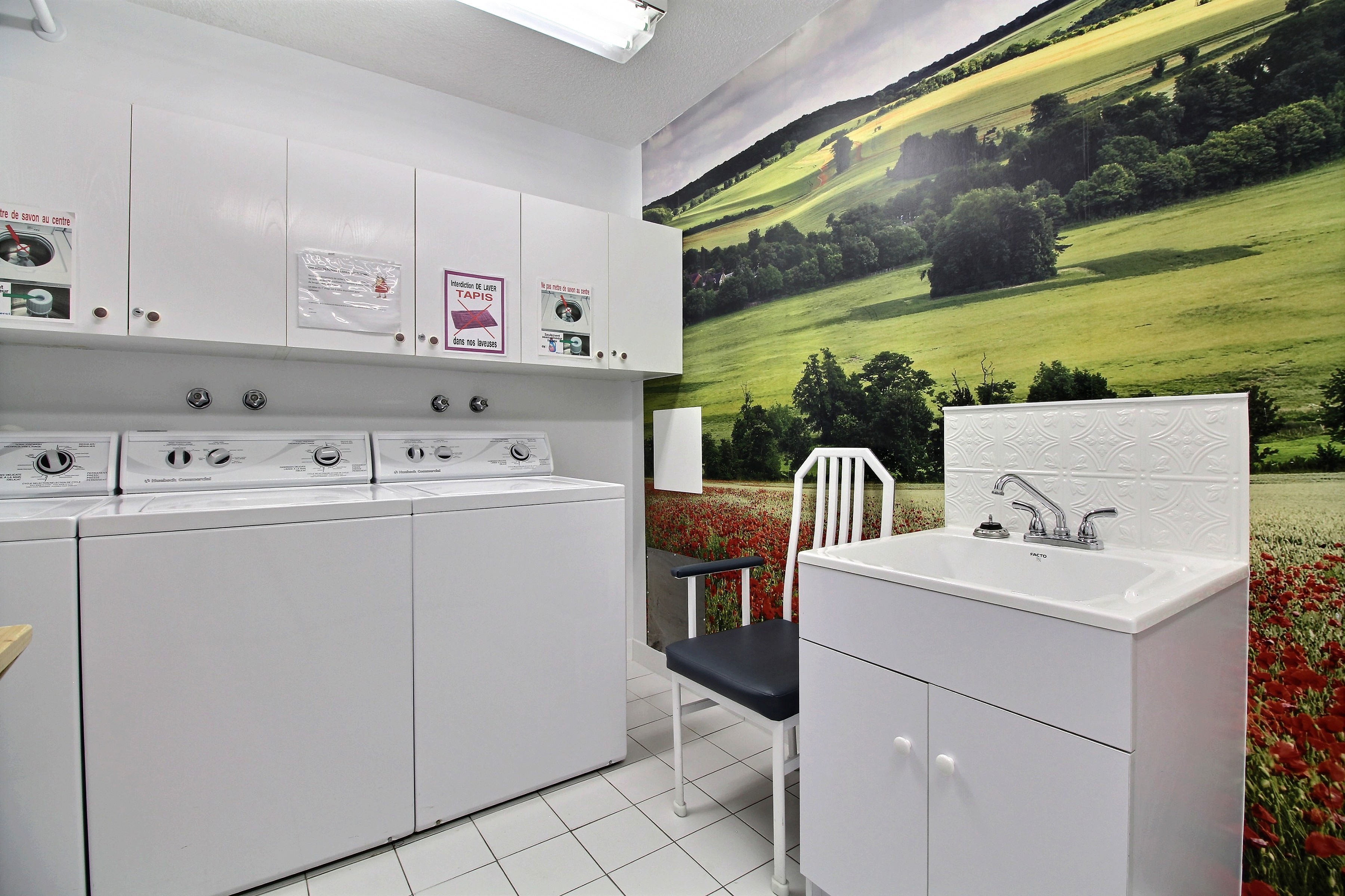 Salle de lavage