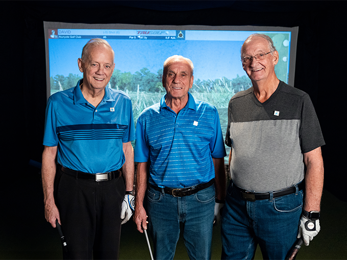 Les Résidences Soleil Manoir St-Léonard_Activités_Golf Virtuel