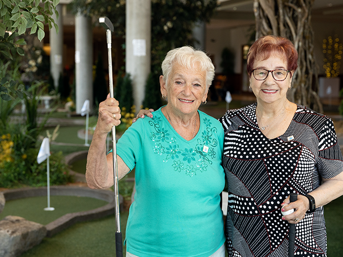 Les Résidences Soleil Manoir St-Léonard_Activités_MiniGolf