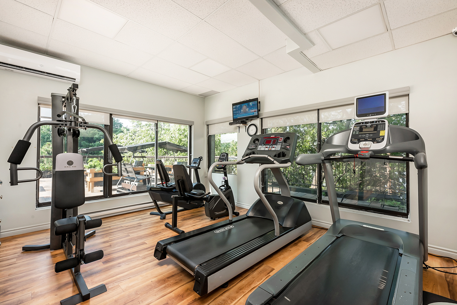 Salle d'exercices