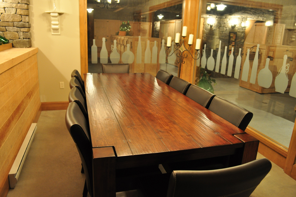 Salle de dégustation (cellier)