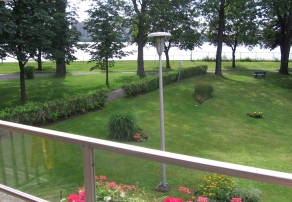Vu du balcon côté rivière