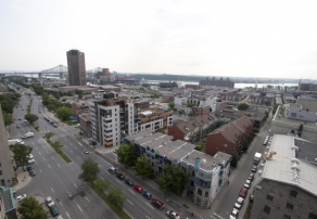 Vue d'un balcon