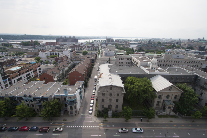Vue d'un balcon
