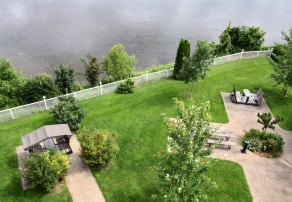 La cour intérieure vue du 4e étage