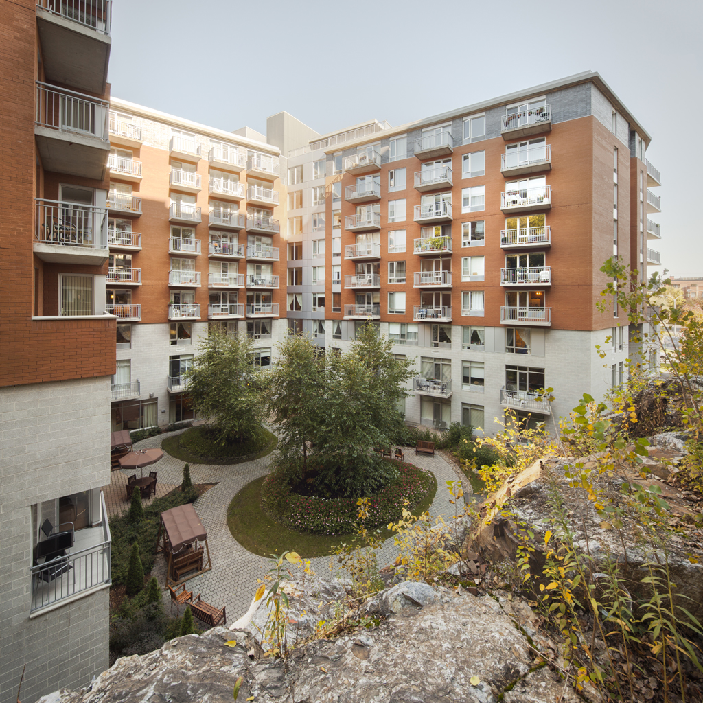 L'Image d'Outremont - Vue sur la résidence