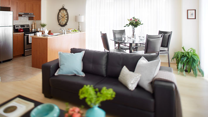 Résidence L'Image d'Outremont - Appartement Salon