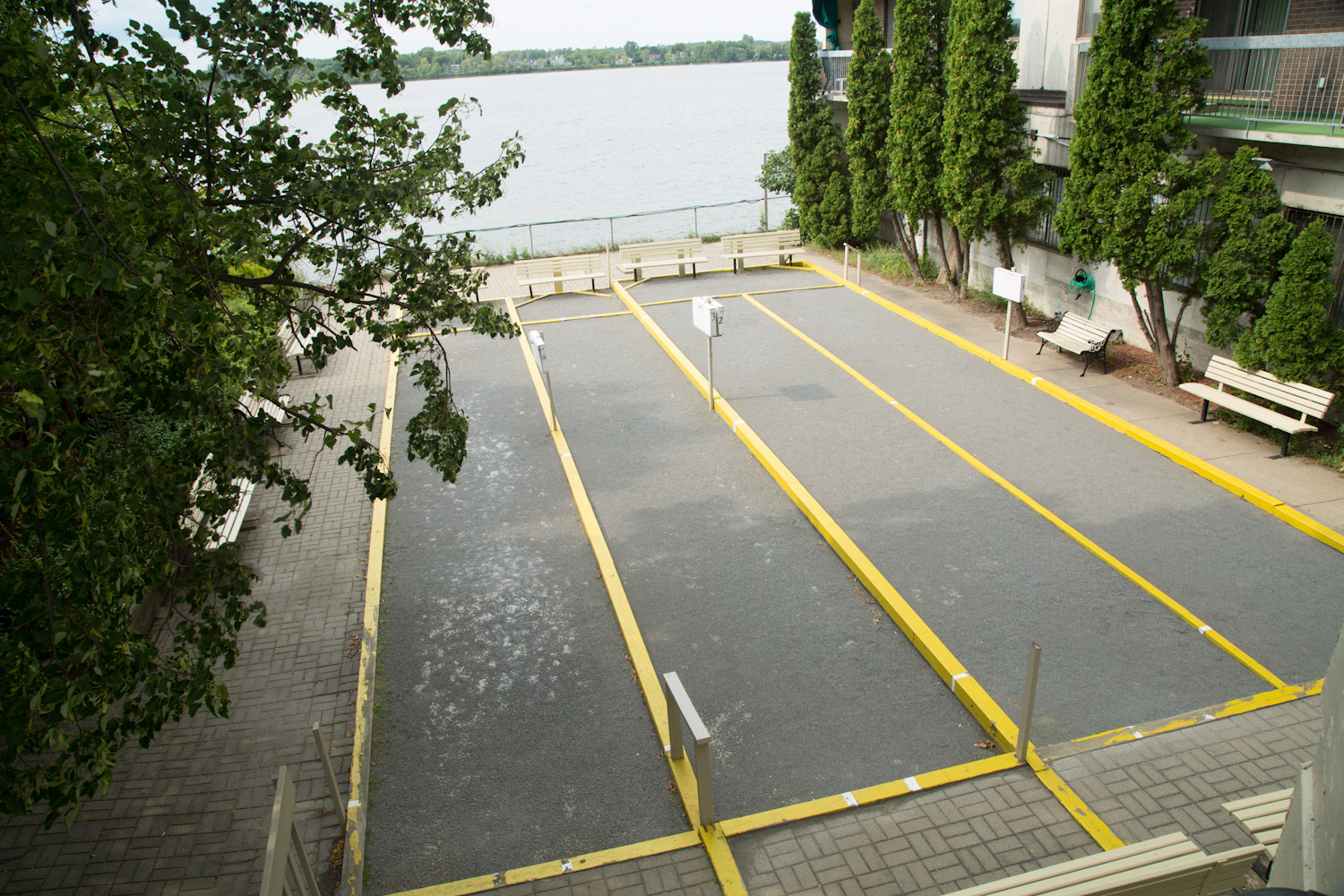 Pétanque extérieure