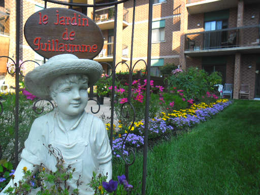 Jardin de la cour intérieure