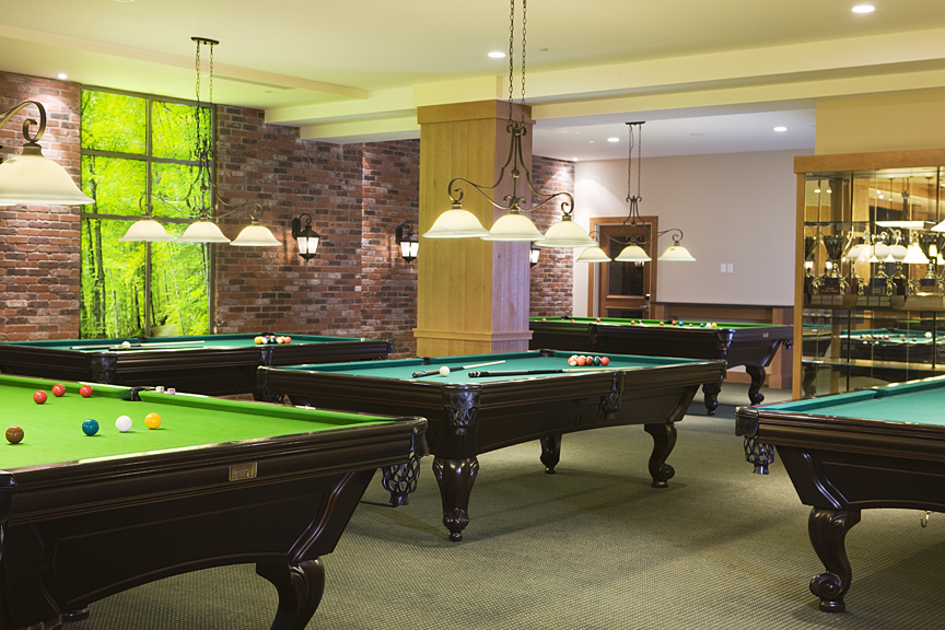 Salle de billard
