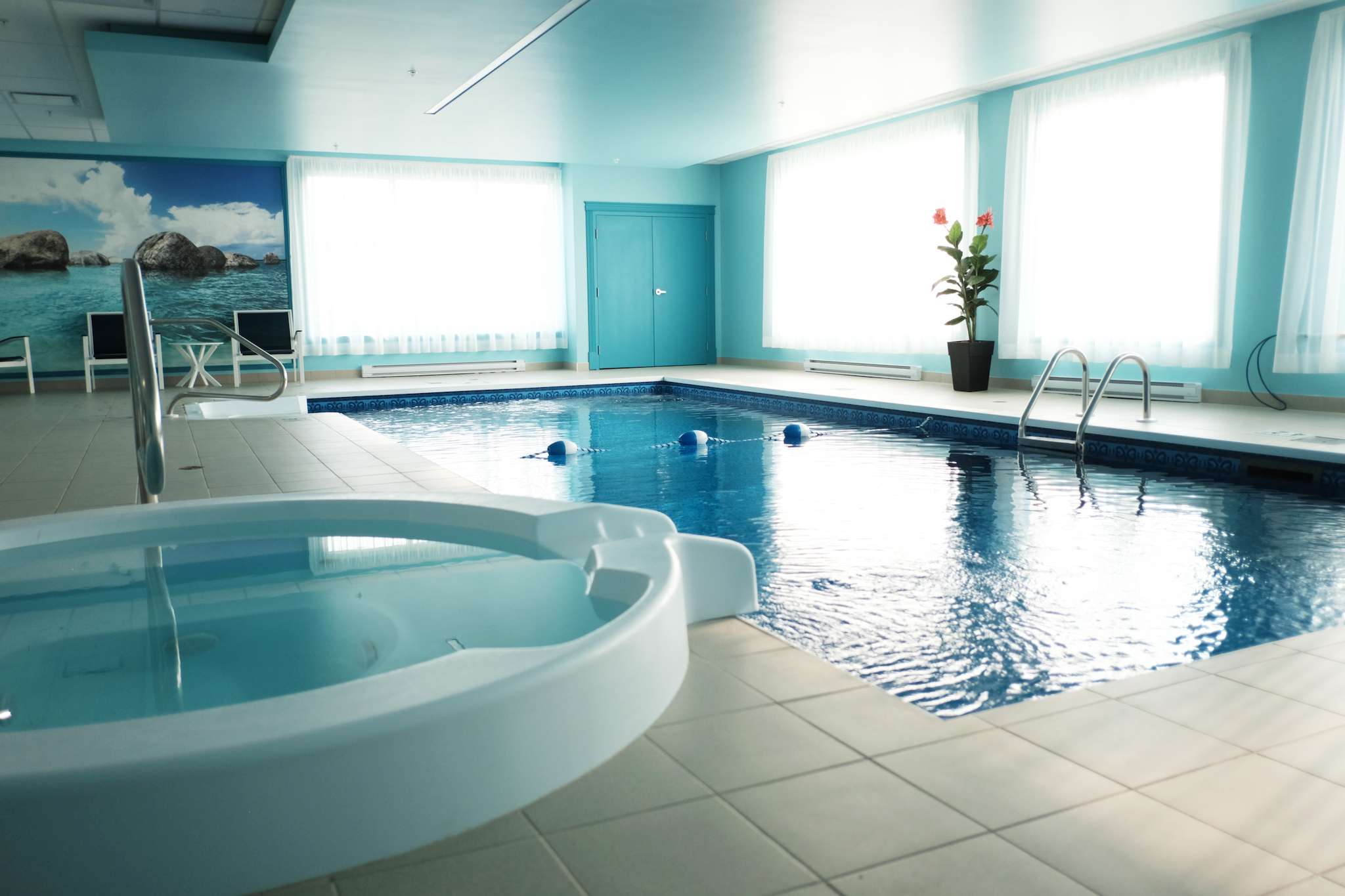 piscine intérieure