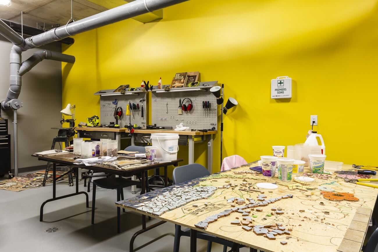 Atelier de menuiserie