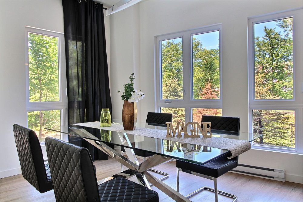 Unité modèle - Salle à diner