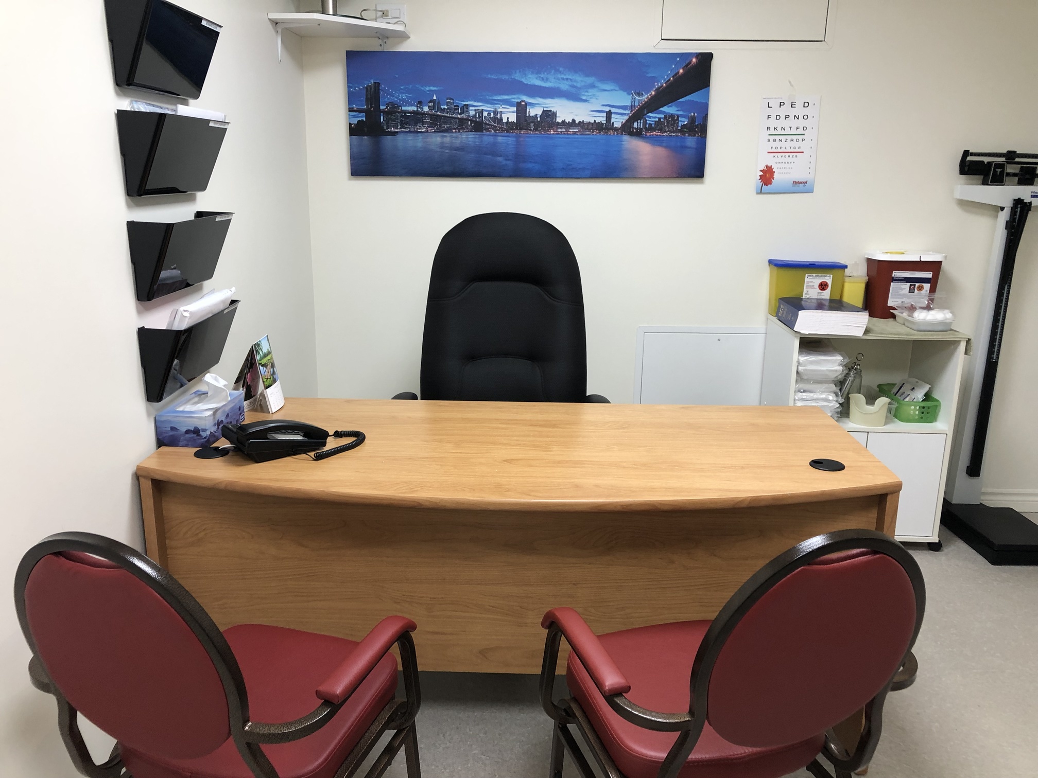 Bureau des médecins