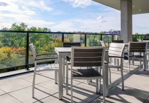 Extérieur de la résidence les Terrasses Bowen
