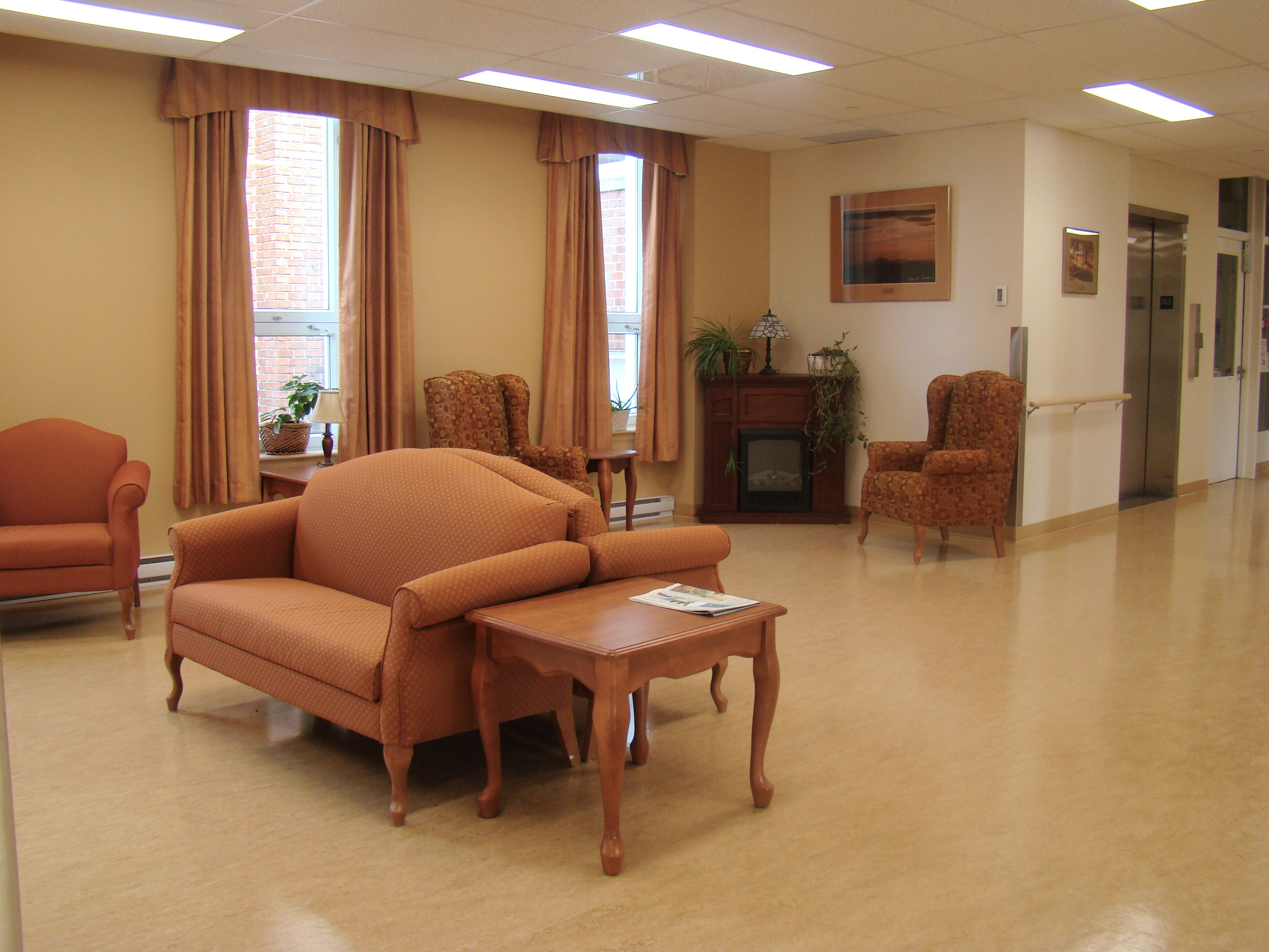 Salon - unité de soins 