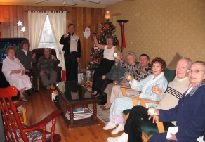 Un toast pour Noël
