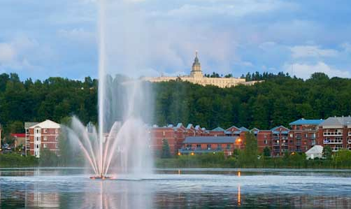 Au pied du Lac Boivin