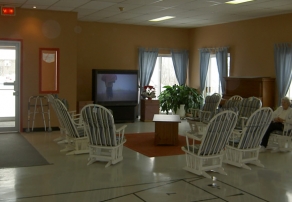 Salle de divertissement aire principale