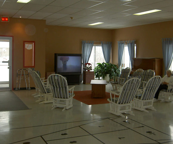 Salle de divertissement aire principale